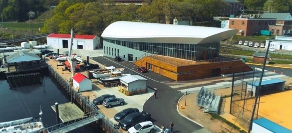 Uno Avondale Maritime Center Of Excellence Sustainable Garapa Siding Selected for Coast Guard Academy